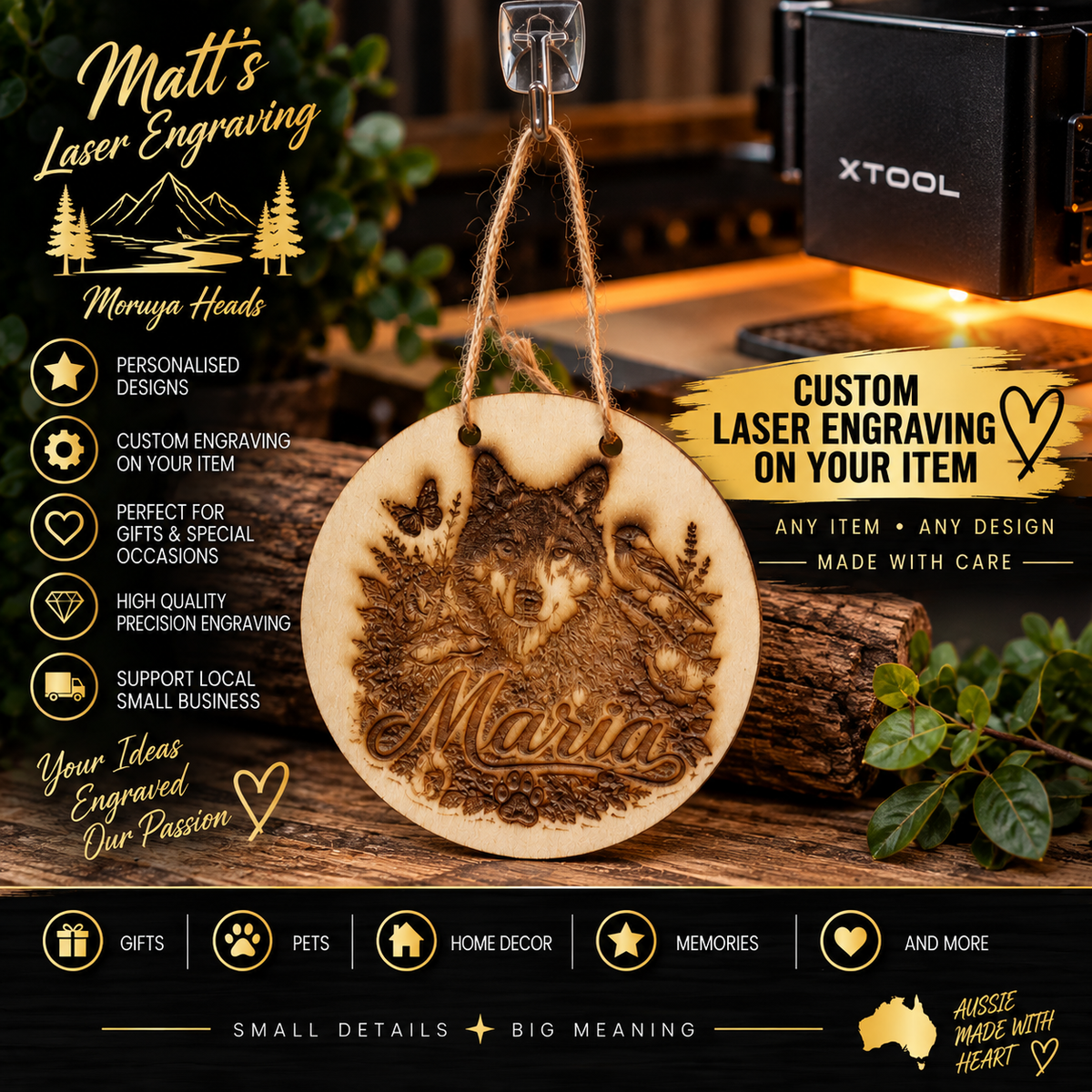 Custom Engraving on Your Item - Matt's Laser Engraving